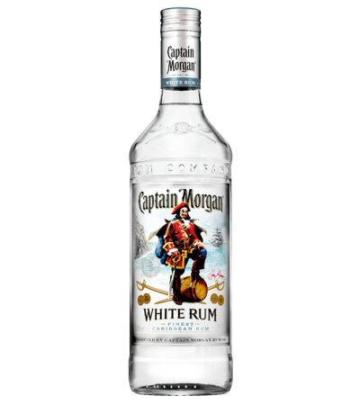 Ром Captain Morgan White Rum Капитан Морган Сильвер 1л